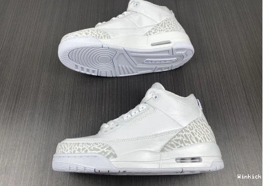 RETRO JORDAN 'TRIPLE AIR WHITE' 3 PS 1008